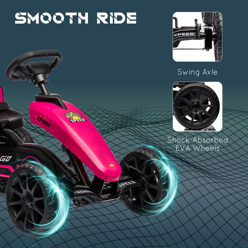 Aosom Kids Pedal Go Kart w/ Sw - đánh giá và giá Go Kart Pedal Kids