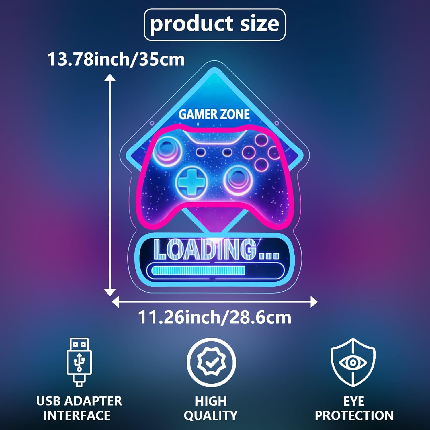 Game Zone Loading Neon Sign Ar - đánh giá và giá Kids Outdoor Zone