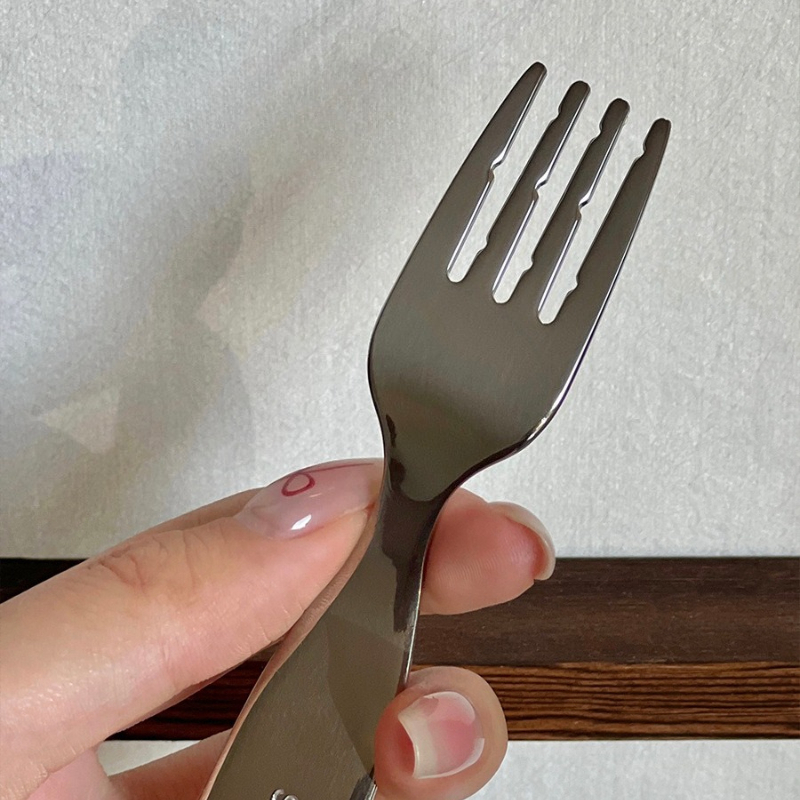 Stainless Steel Toddler Fork S - đánh giá và giá Kids.Outdoor Utensils