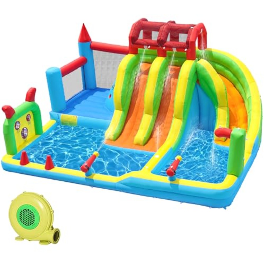 Outdoor inflatable water slide - đánh giá và giá Kids Outdoor Zone