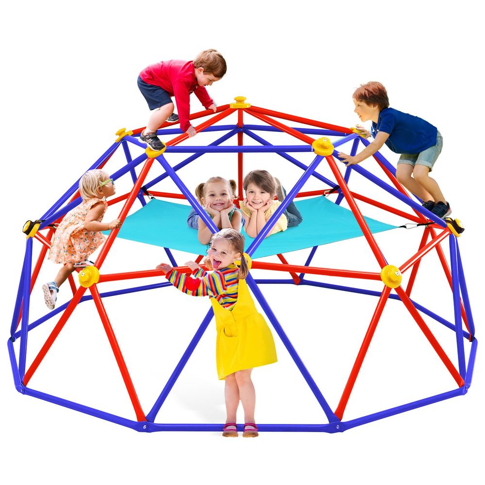 Climbing Dome with Hammock, Su - đánh giá và giá Kids Outdoor Climbing Dome
