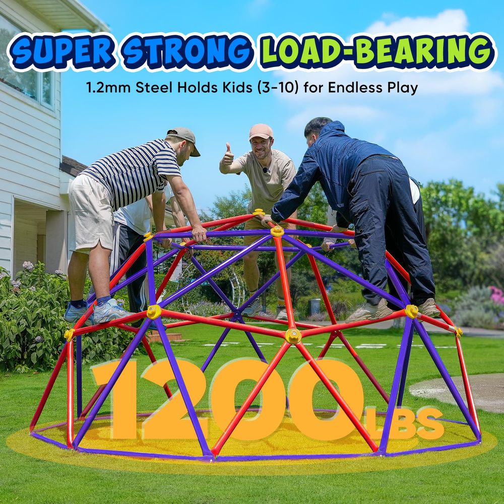 Climbing Dome with Hammock, Su - đánh giá và giá Kids Outdoor Climbing Dome
