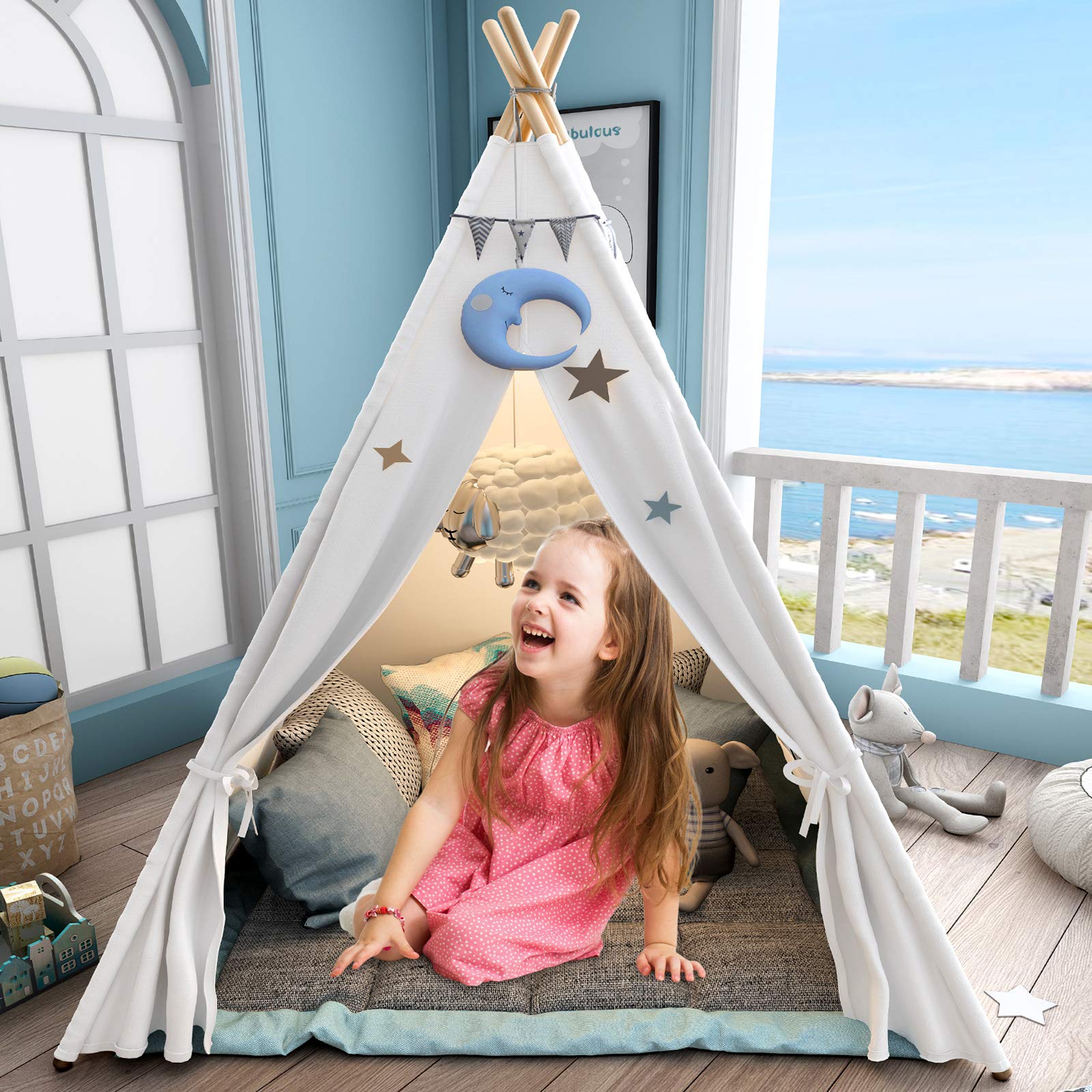 Children's Tent | Baby Playhou - đánh giá và giá Kids Outdoor Cubby House