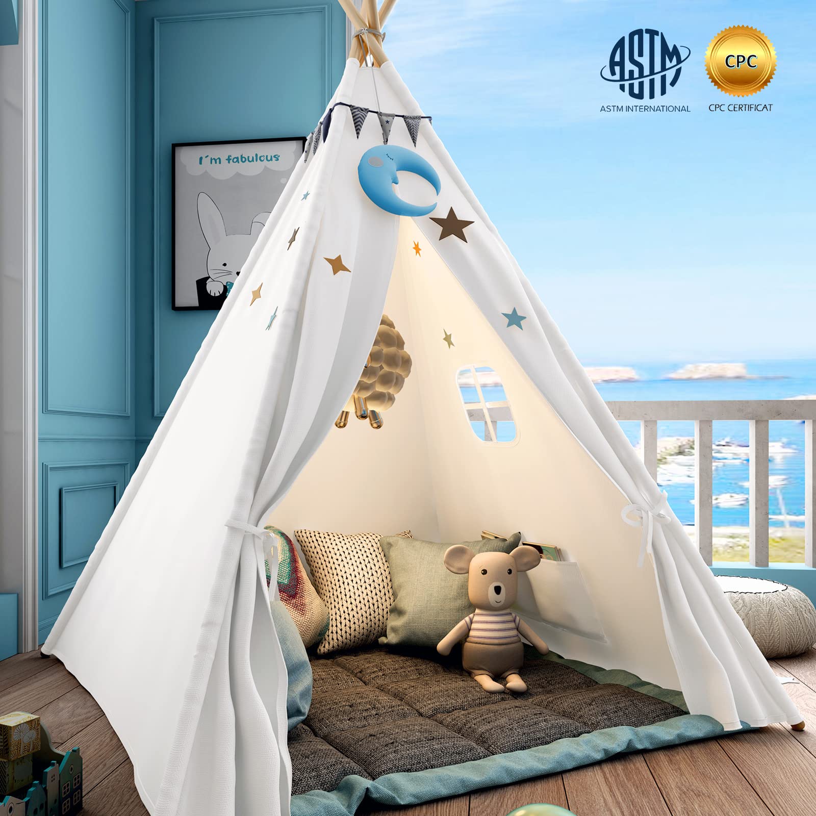 Children's Tent | Baby Playhou - đánh giá và giá Kids Outdoor Cubby House