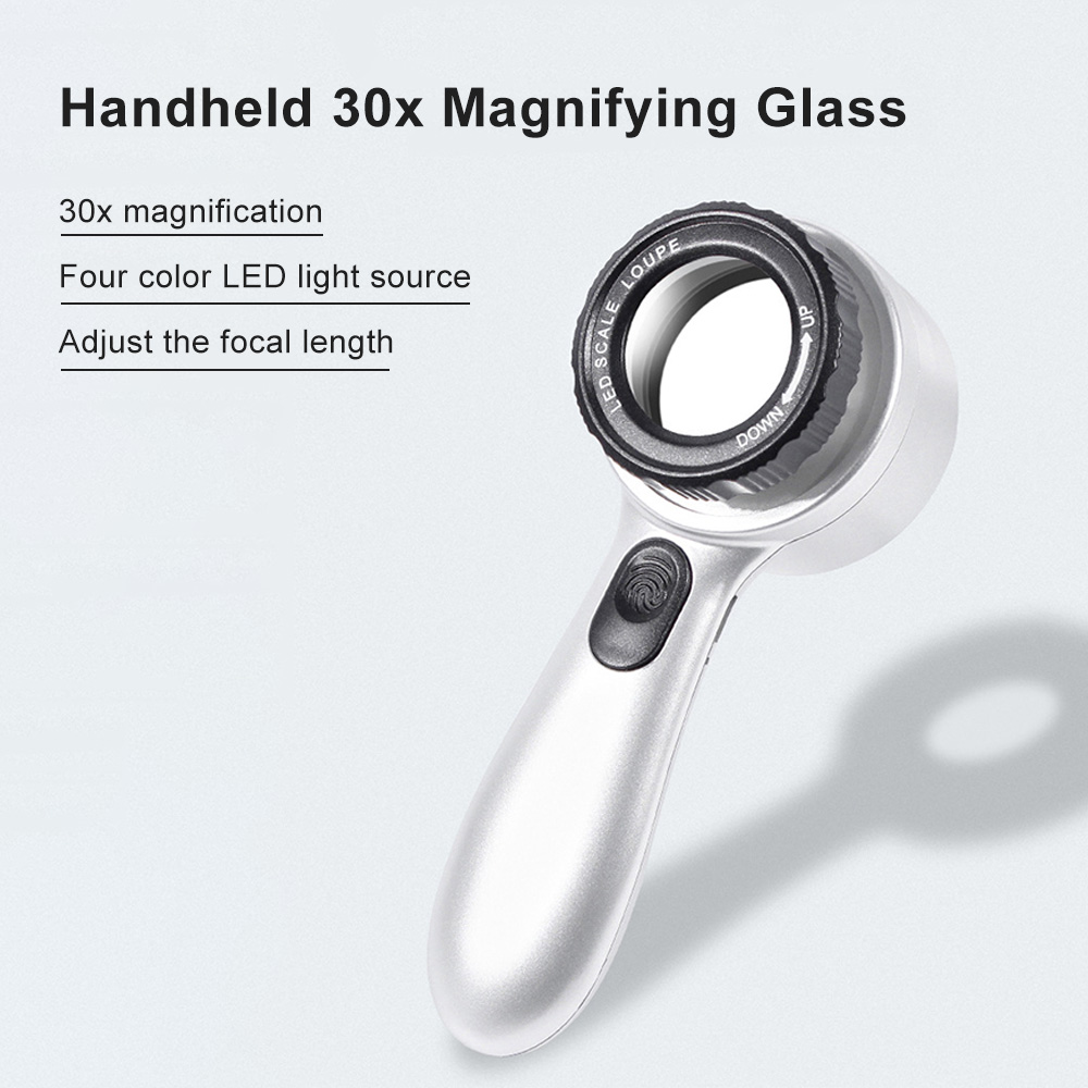 Handheld Mini Microscope 30x K - đánh giá và giá Kids.Outdoor Utensils